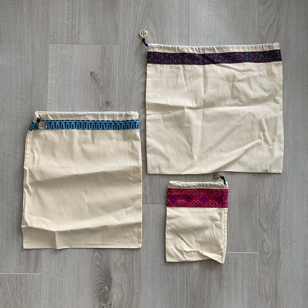 Tory Burch Dust Bags - Set of 3